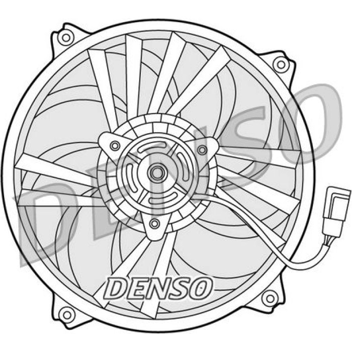 Denso DER21015 Lüfter, Motorkühlung