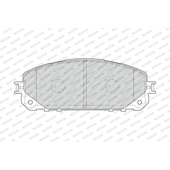 Ferodo FDB4882 Bremsbelagsatz, Scheibenbremse PREMIER ECO FRICTION Ferodo FDB4882 Bremsbelagsatz, Scheibenbremse PREMIER ECO FRICTION