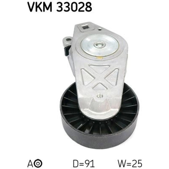 SKF VKM 33028 Spannrolle, Keilrippenriemen