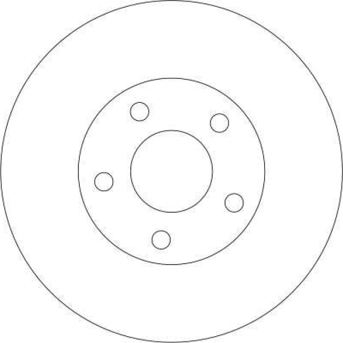 TRW DF4316 Bremsscheibe