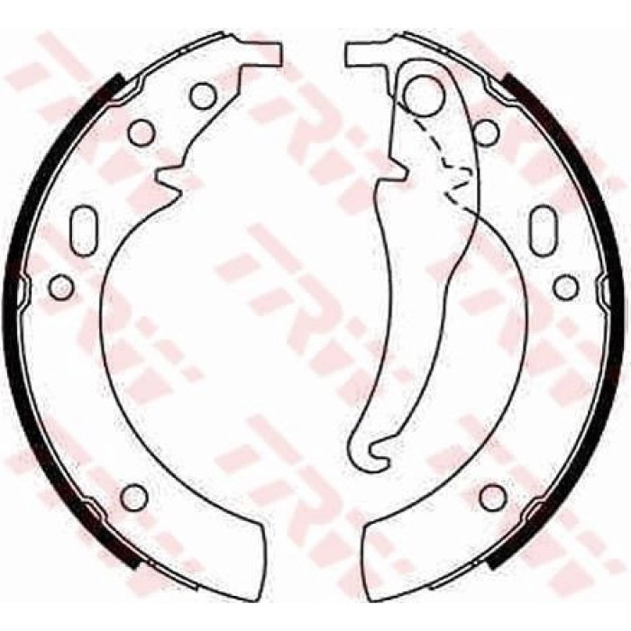 TRW GS8094 Bremsbackensatz TRW GS8094 Bremsbackensatz