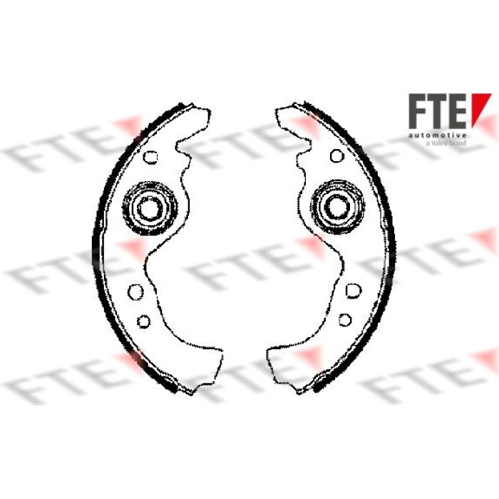FTE 9100000 Bremsbackensatz FTE 9100000 Bremsbackensatz
