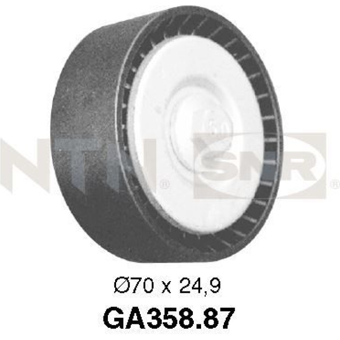 NTN-SNR GA358.87 Umlenkrolle/Führungsrolle, Keilrippenriemen NTN-SNR GA358.87 Umlenkrolle/Führungsrolle, Keilrippenriemen