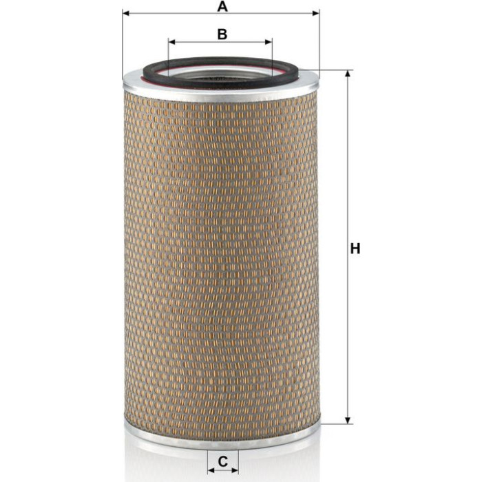 MANN-FILTER C 24 870 Luftfilter MANN-FILTER C 24 870 Luftfilter