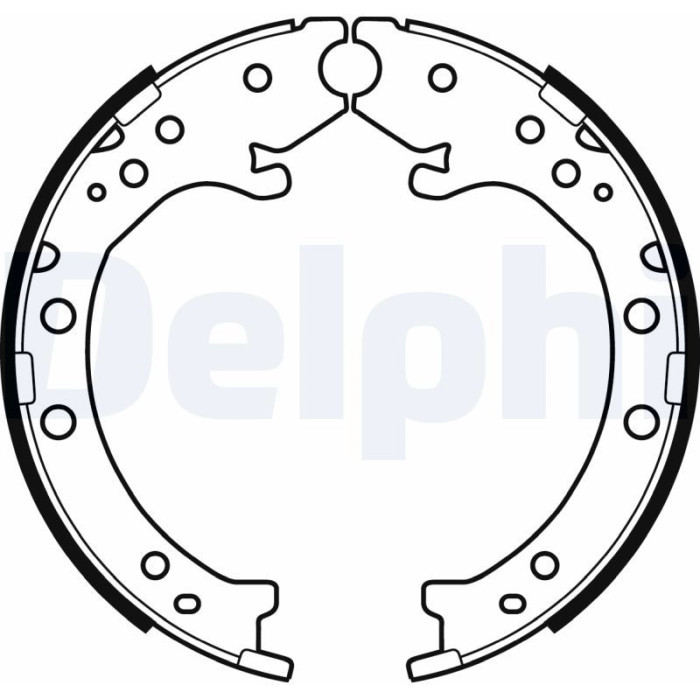 Delphi LS2034 Bremsbackensatz, Feststellbremse Delphi LS2034 Bremsbackensatz, Feststellbremse