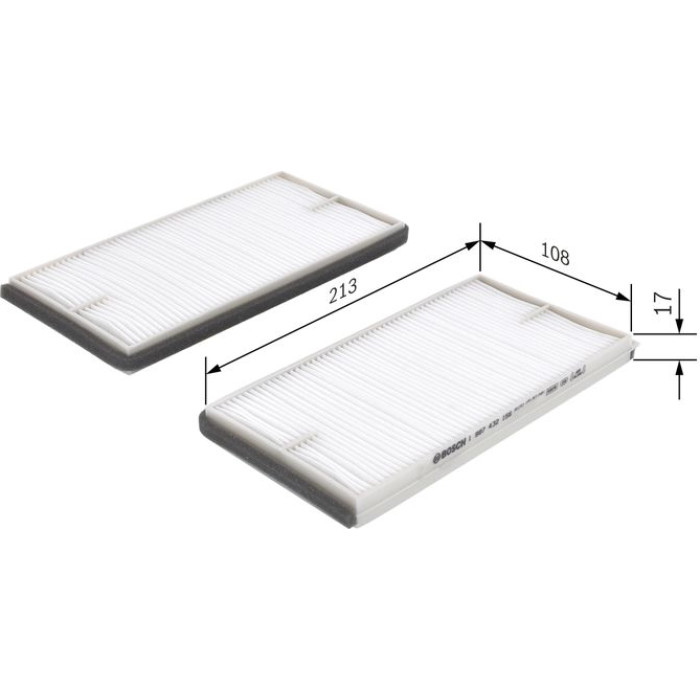 BOSCH 1 987 432 156 Innenraumfilter BOSCH 1 987 432 156 Innenraumfilter