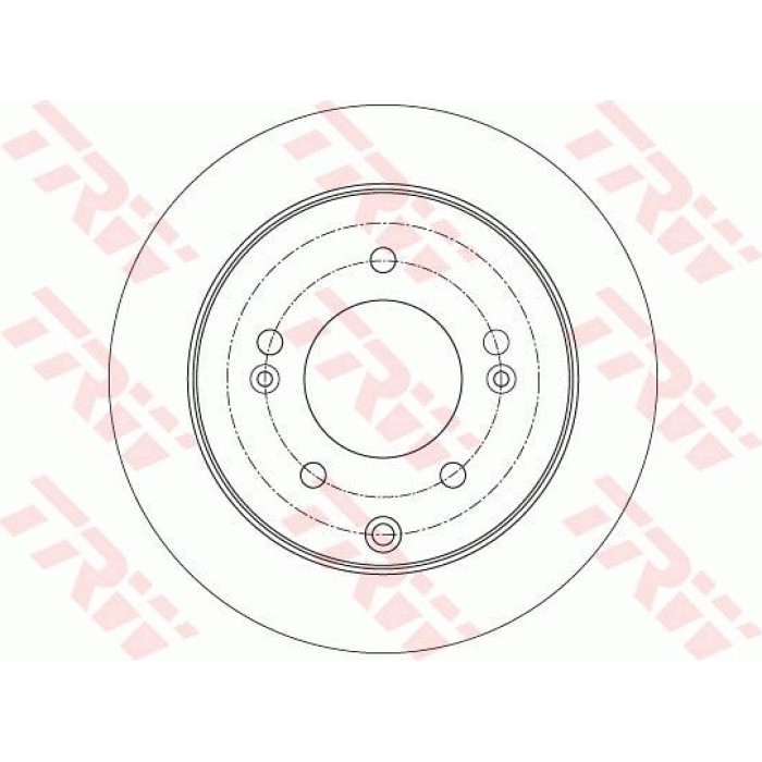 TRW DF7819 Bremsscheibe TRW DF7819 Bremsscheibe