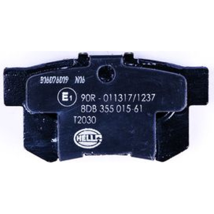 Hella 8DB 355 015-611 Bremsbelagsatz, Scheibenbremse Hella 8DB 355 015-611 Bremsbelagsatz, Scheibenbremse
