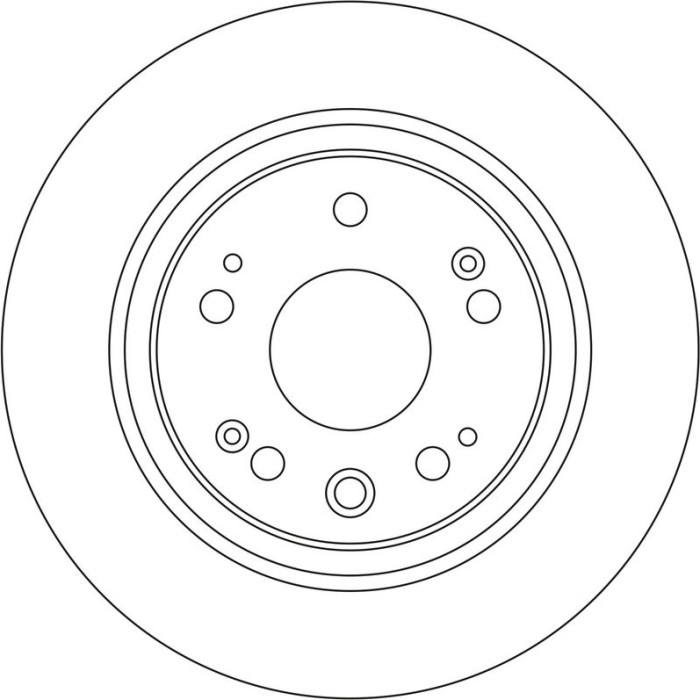 TRW DF4431 Bremsscheibe TRW DF4431 Bremsscheibe