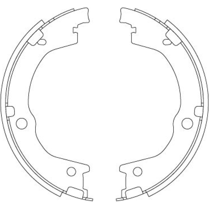 TRW GS8829 Bremsbackensatz, Feststellbremse TRW GS8829 Bremsbackensatz, Feststellbremse