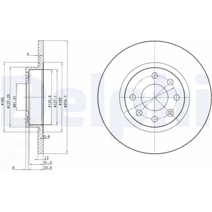Bremsscheibe BG2496 Bremsscheibe BG2496