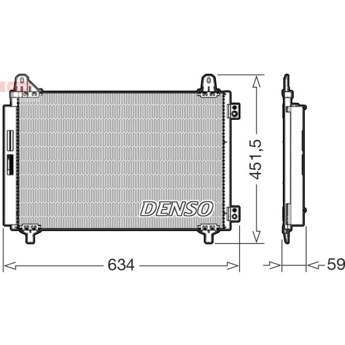 Kondensator, Klimaanlage DCN21034