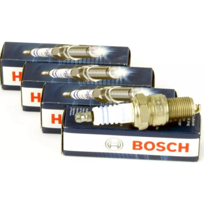 4x BOSCH 0 242 229 656 Zündkerze Nickel