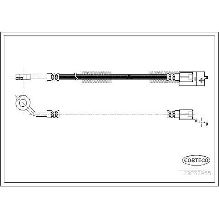 Corteco 19032955 Bremsschlauch