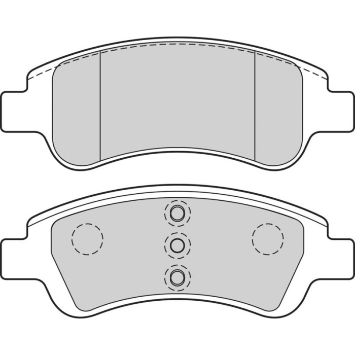 Valeo 302639 Bremsbelagsatz, Scheibenbremse ESSENTIAL
