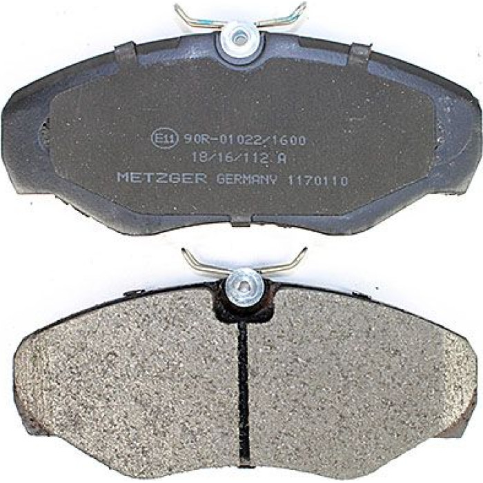 Metzger 1170110 Bremsbelagsatz, Scheibenbremse Metzger 1170110 Bremsbelagsatz, Scheibenbremse