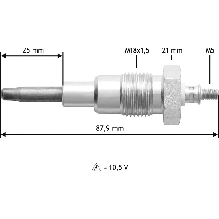 Valeo 345167 Glühkerze Valeo 345167 Glühkerze