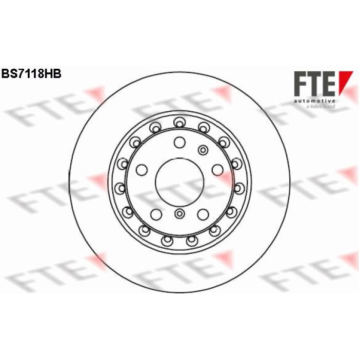 FTE 9082589 Bremsscheibe COATED RANGE FTE 9082589 Bremsscheibe COATED RANGE