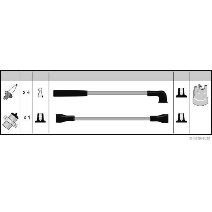 Zündleitungssatz J5390002 Zündleitungssatz J5390002