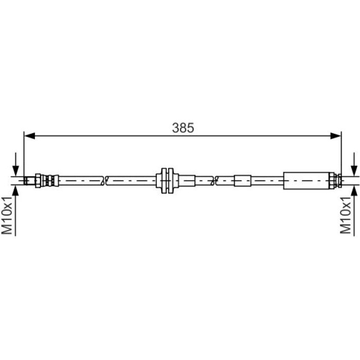BOSCH 1 987 481 418 Bremsschlauch