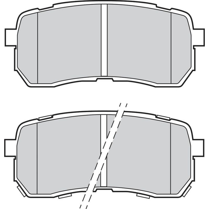Valeo 302897 Bremsbelagsatz, Scheibenbremse ESSENTIAL