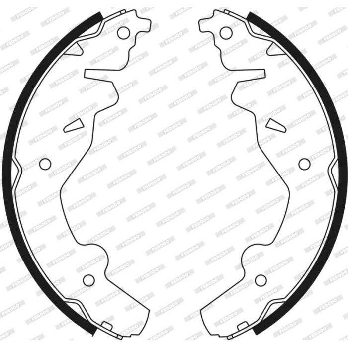 Ferodo FSB548 Bremsbackensatz PREMIER