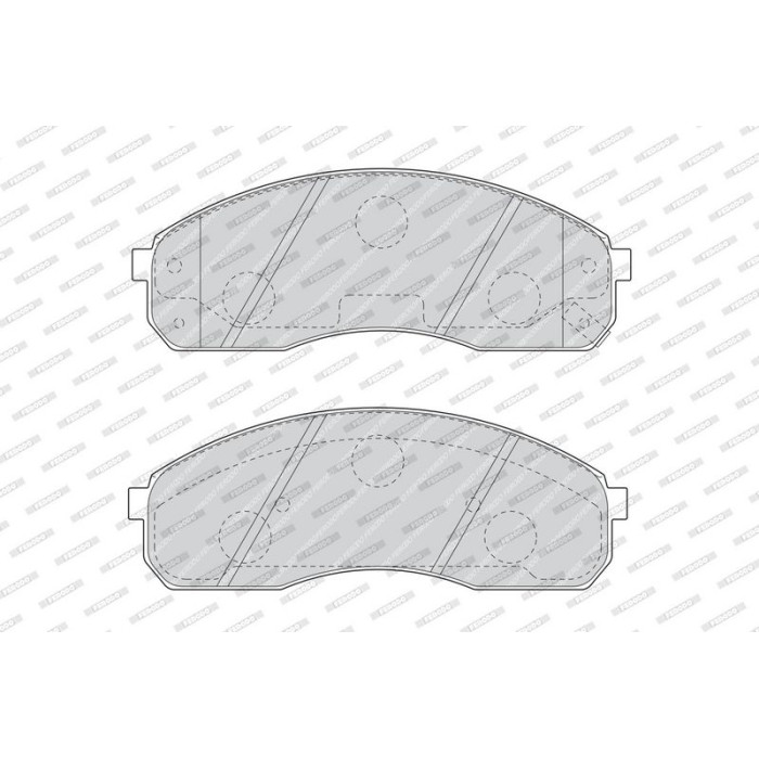 Ferodo FDB1595 Bremsbelagsatz, Scheibenbremse PREMIER ECO FRICTION Ferodo FDB1595 Bremsbelagsatz, Scheibenbremse PREMIER ECO FRICTION