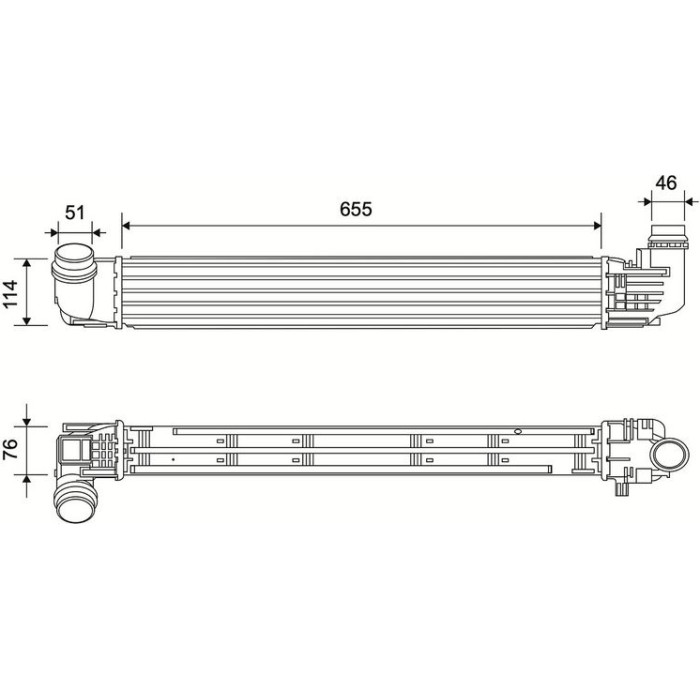 Ladeluftkühler 822940 Ladeluftkühler 822940