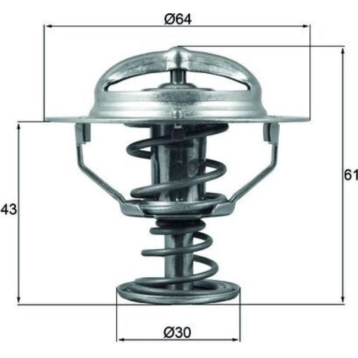Thermostat, Kühlmittel TX 178 78D Thermostat, Kühlmittel TX 178 78D
