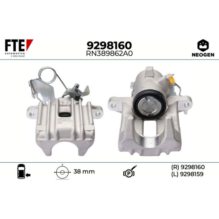 FTE 9298160 Bremssattel NEOGEN FTE 9298160 Bremssattel NEOGEN