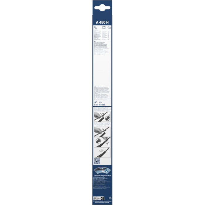 BOSCH A 450 H Scheibenwischer Rear Aerotwin 3 397 016 130 BOSCH A 450 H Scheibenwischer Rear Aerotwin 3 397 016 130