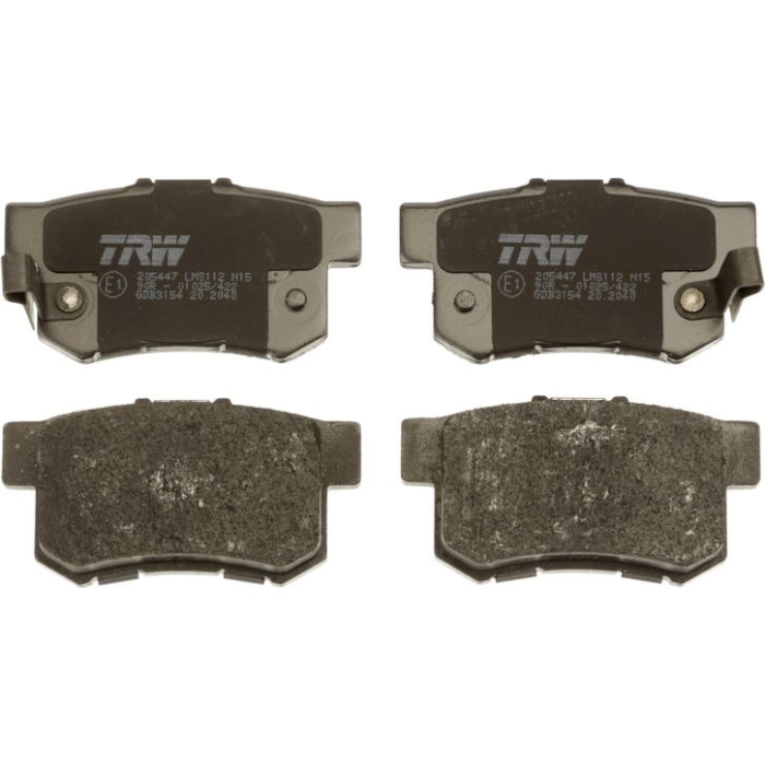 TRW GDB3154 Bremsbelagsatz, Scheibenbremse COTEC TRW GDB3154 Bremsbelagsatz, Scheibenbremse COTEC