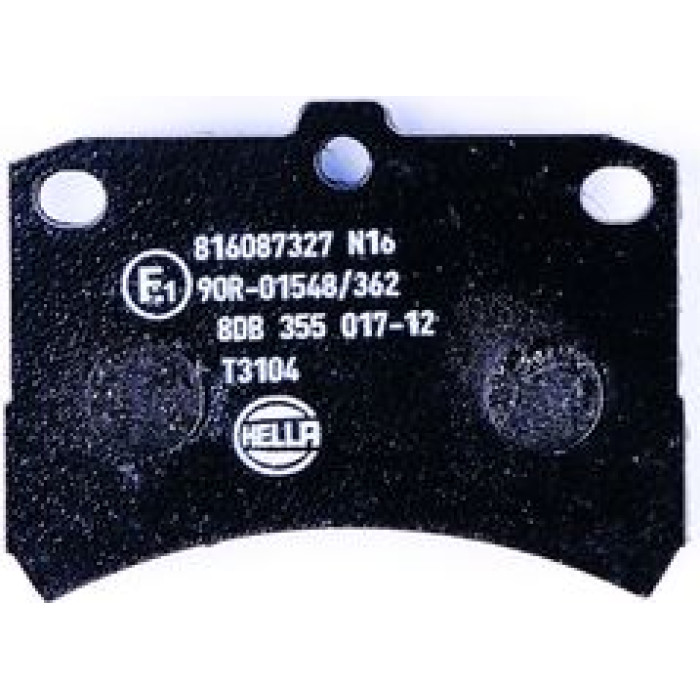 Bremsbelagsatz, Scheibenbremse 8DB 355 017-121 Bremsbelagsatz, Scheibenbremse 8DB 355 017-121