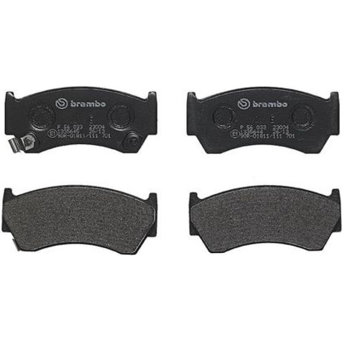 Brembo P 56 033 Bremsbelagsatz, Scheibenbremse PRIME LINE Brembo P 56 033 Bremsbelagsatz, Scheibenbremse PRIME LINE
