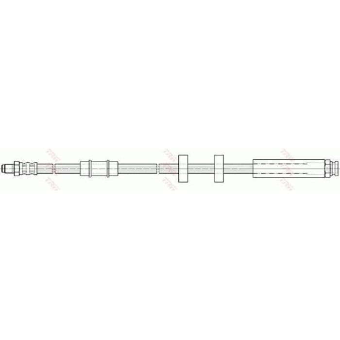 2x TRW PHB488 Bremsschlauch 2 x 2x TRW PHB488 Bremsschlauch 2 x