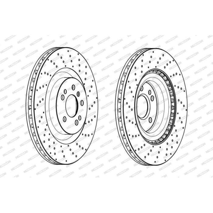 Ferodo DDF2202C-1 Bremsscheibe PREMIER Ferodo DDF2202C-1 Bremsscheibe PREMIER