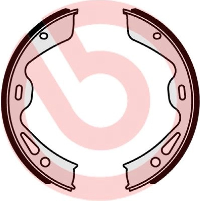 Brembo S 65 504 Bremsbackensatz, Feststellbremse ESSENTIAL LINE Brembo S 65 504 Bremsbackensatz, Feststellbremse ESSENTIAL LINE