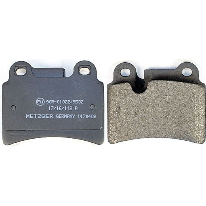 Metzger 1170408 Bremsbelagsatz, Scheibenbremse Metzger 1170408 Bremsbelagsatz, Scheibenbremse