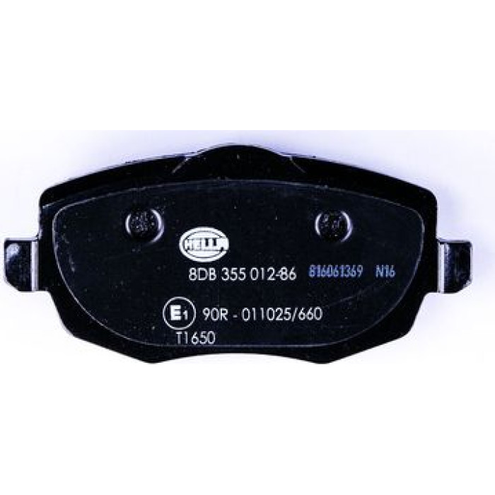 Hella Pagid 8DB 355 012-861 Bremsbelagsatz, Scheibenbremse Hella Pagid 8DB 355 012-861 Bremsbelagsatz, Scheibenbremse