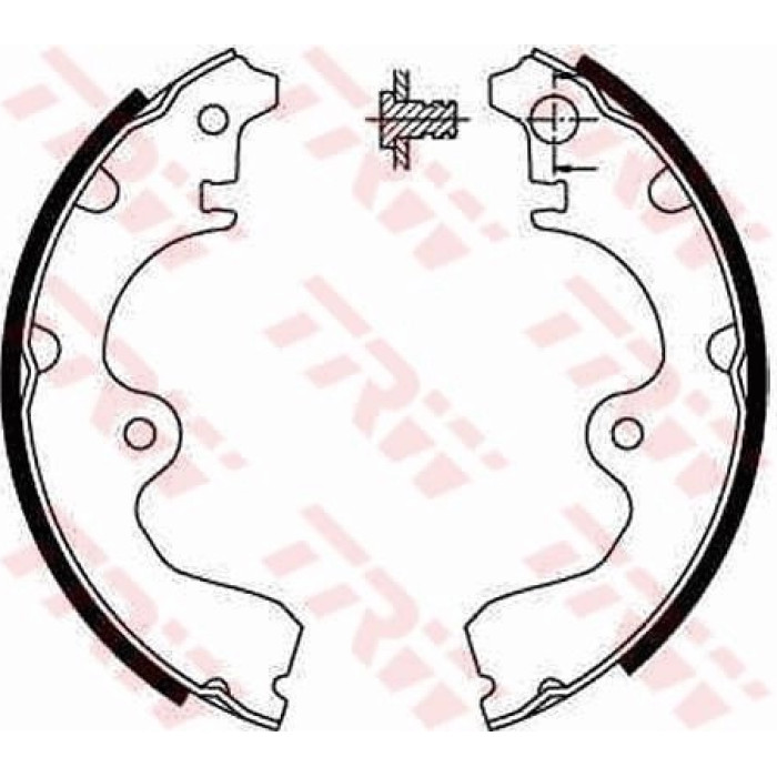 TRW GS8554 Bremsbackensatz