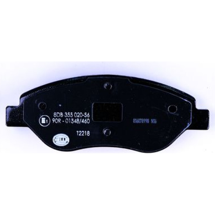 Hella 8DB 355 020-561 Bremsbelagsatz, Scheibenbremse
