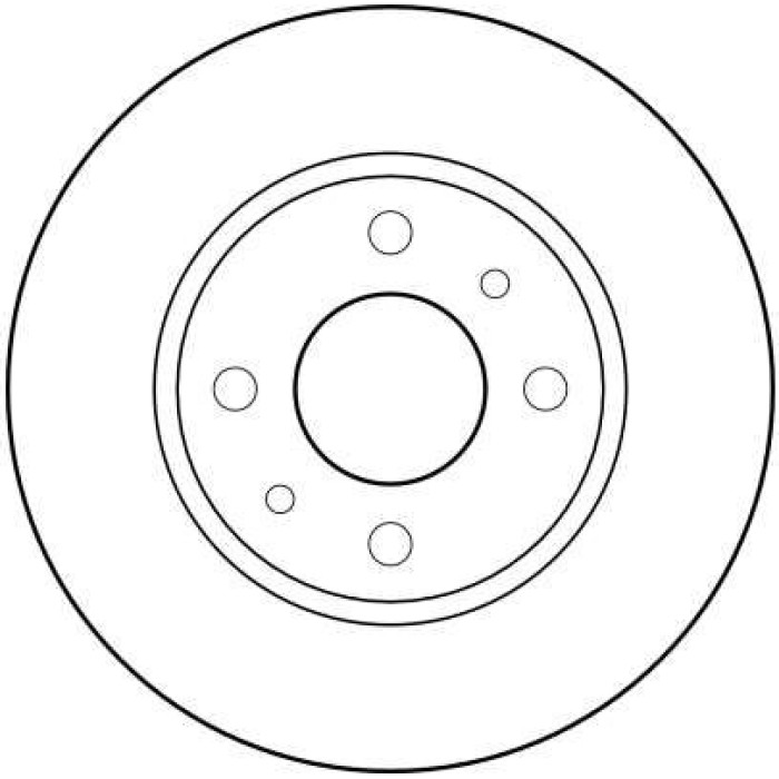 TRW DF1736 Bremsscheibe TRW DF1736 Bremsscheibe