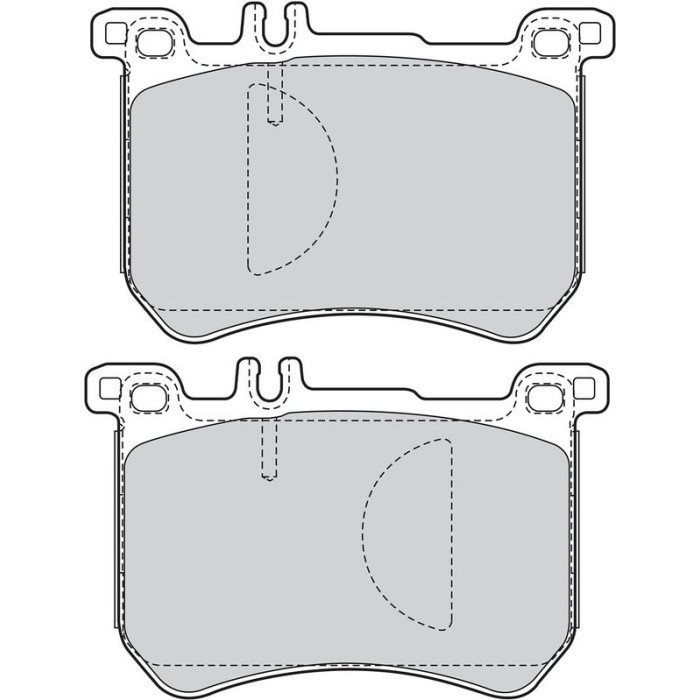 Valeo 601538 Bremsbelagsatz, Scheibenbremse Valeo 601538 Bremsbelagsatz, Scheibenbremse