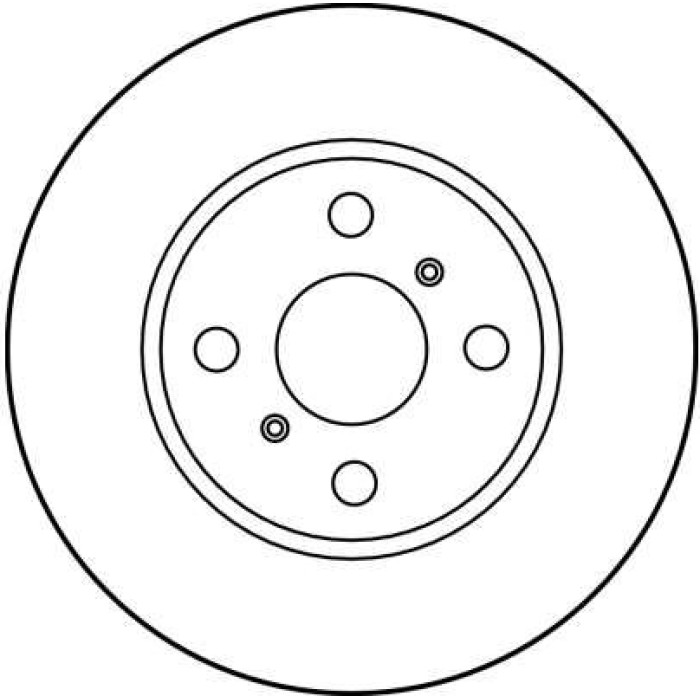 TRW DF2658 Bremsscheibe