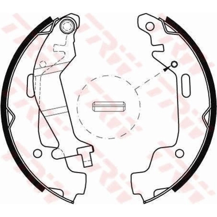 TRW GS8468 Bremsbackensatz TRW GS8468 Bremsbackensatz