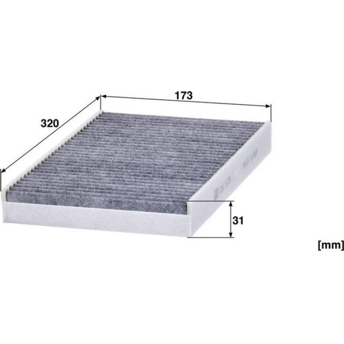 MANN-FILTER CUK 3139 Innenraumfilter, Aktivkohlefilter MANN-FILTER CUK 3139 Innenraumfilter, Aktivkohlefilter