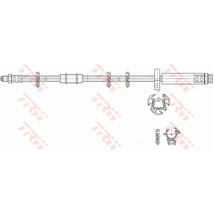 TRW PHB293 Bremsschlauch