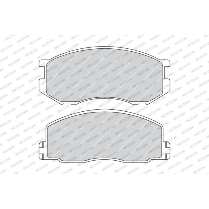 Ferodo FDB306 Bremsbelagsatz, Scheibenbremse PREMIER ECO FRICTION Ferodo FDB306 Bremsbelagsatz, Scheibenbremse PREMIER ECO FRICTION