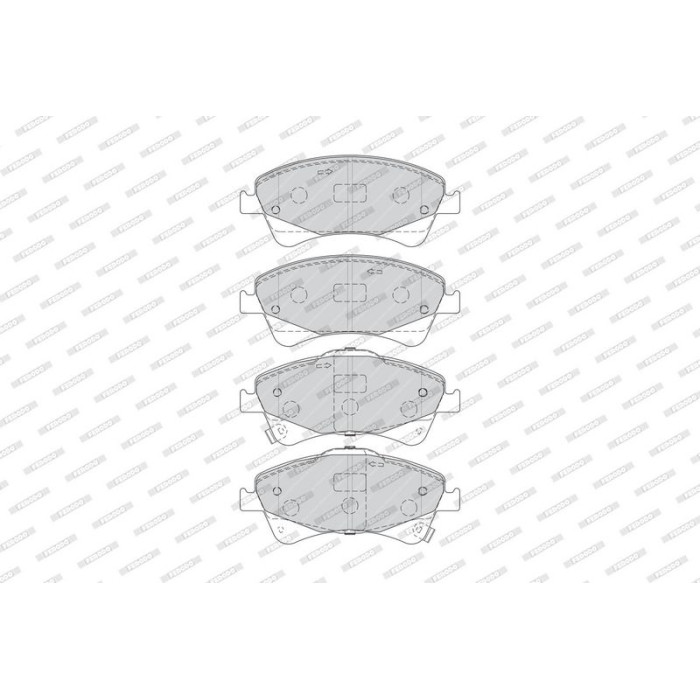 Ferodo FDB4326 Bremsbelagsatz, Scheibenbremse PREMIER ECO FRICTION