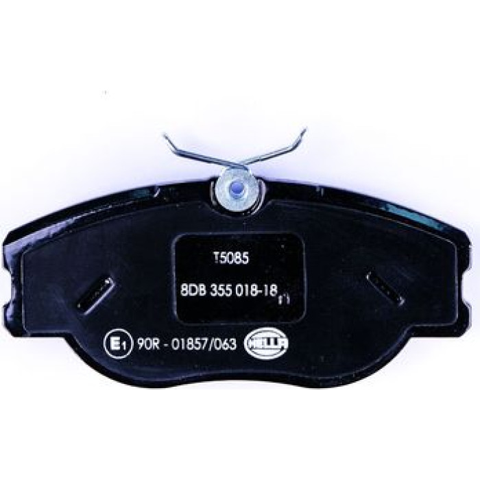 Hella 8DB 355 018-181 Bremsbelagsatz, Scheibenbremse